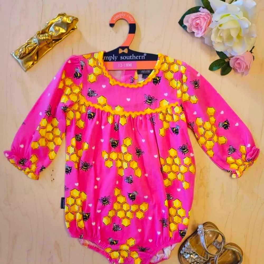 Simply Southern Baby Romper Brand New With Tags!